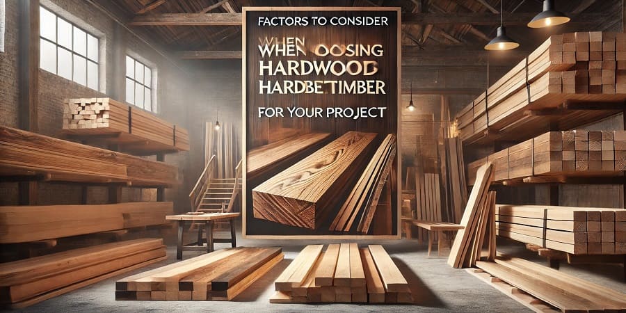 Factors to Consider When Choosing Hardwood Timber for Your Project