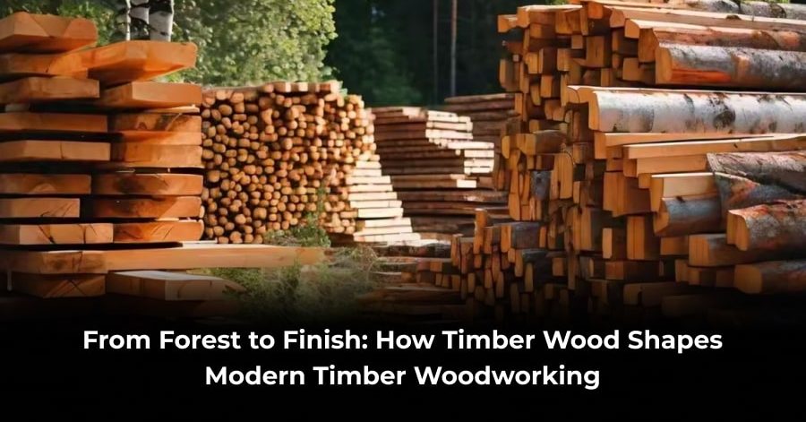 From Forest to Finish_ How Timber Wood Shapes Modern Timber Woodworking-min