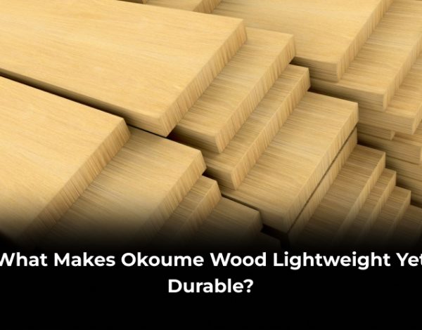 Okoume Wood Lightweight yet durable