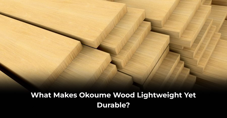 Okoume Wood Lightweight yet durable