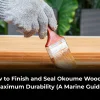 finish seal okoume wood