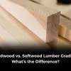 hardwood vs softwood grading