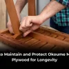 Okoume Marine Plywood Maintenance