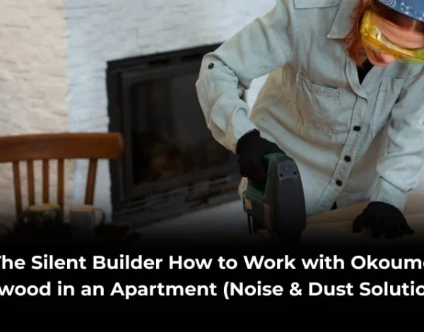 Work with Okoume Plywood in an apartment