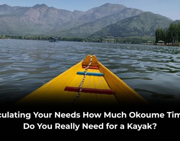 How much okoume timber do you need for a kayak