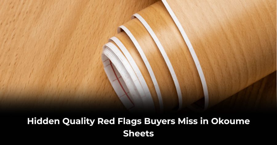 okoume plywood quality red flags