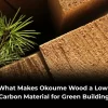 okoume wood low carbon material