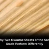 okoume sheets performance difference