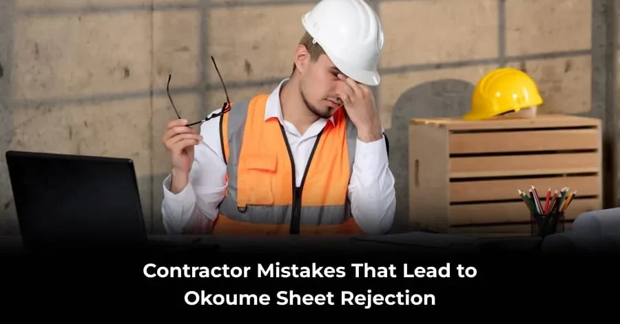 Contractor Mistakes That Lead to Okoume Sheet Rejection (1) okoume sheet rejection mistakes