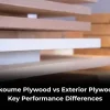 Okoume plywood vs exterior plywood