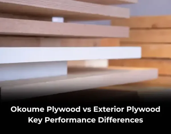 Okoume plywood vs exterior plywood