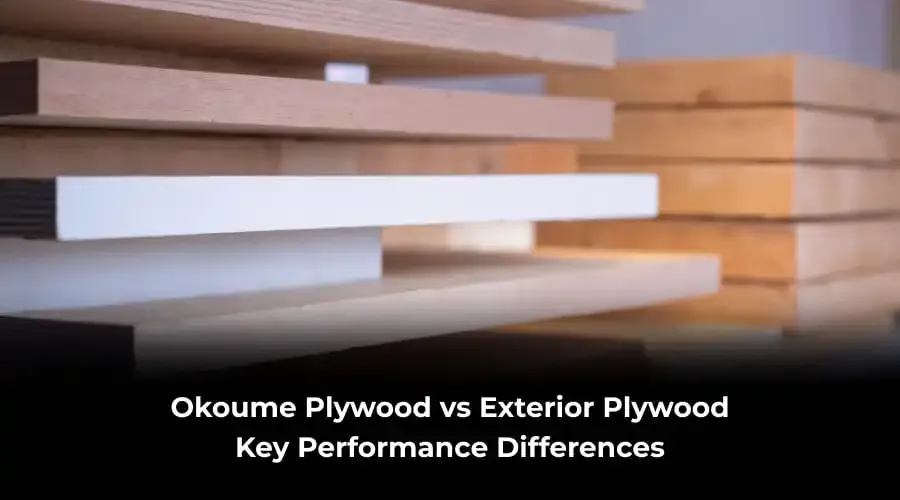Okoume plywood vs exterior plywood
