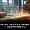 okoume timber in export manufacturing