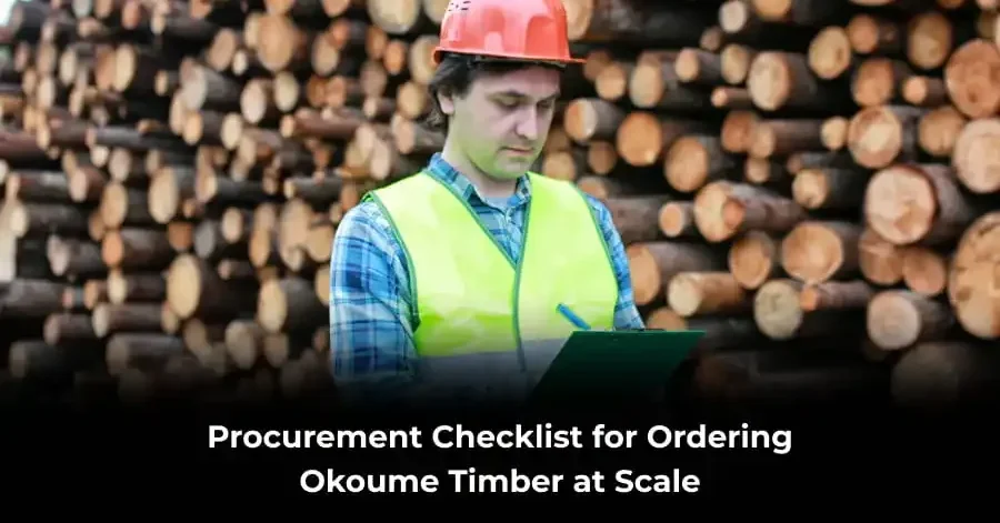 okoume timber procurement checklist