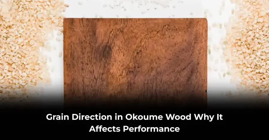 okoume wood grain direction