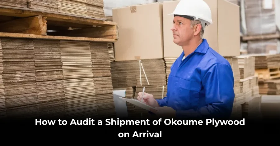 audit okoume plywood shipment