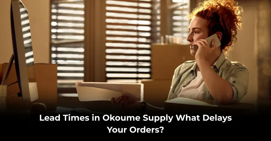 okoume supply lead time delays