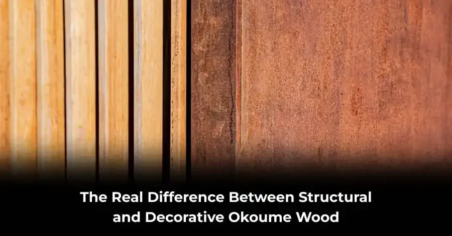 The Real Difference Between Structural and Decorative Okoume Wood (1) structural vs decorative okoume wood