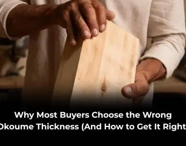 okoume wood thickness