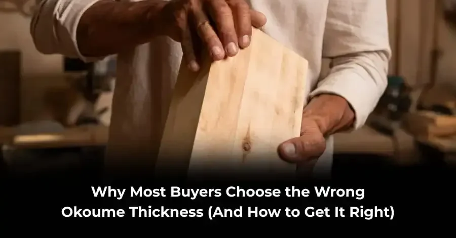 okoume wood thickness