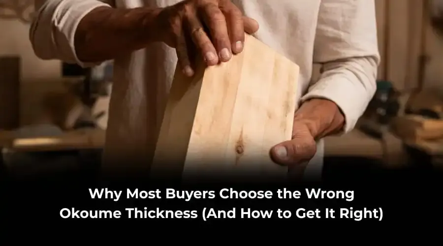 okoume wood thickness