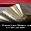 okoume veneer thickness