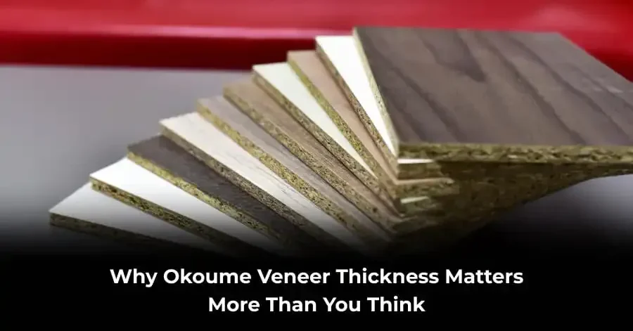 okoume veneer thickness