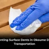 preventing surface dents in okoume plywood