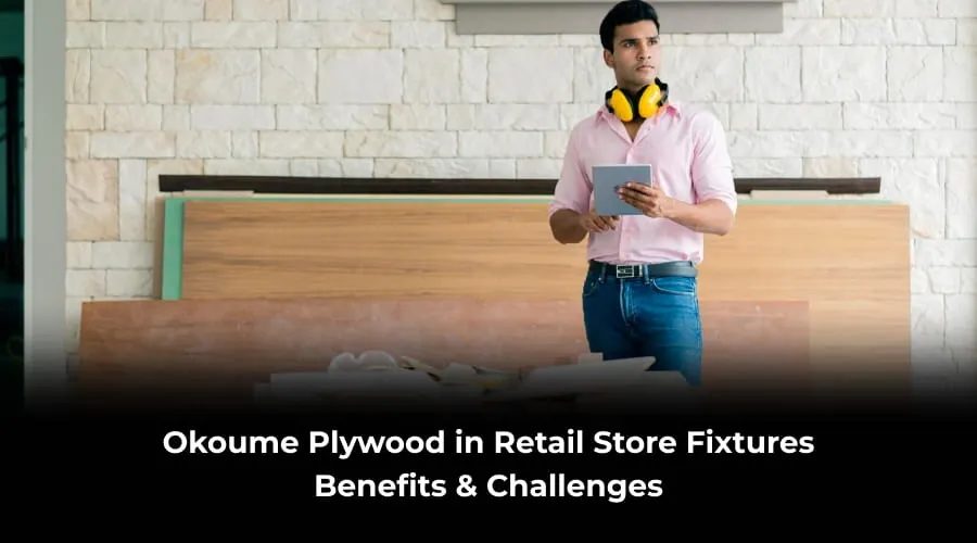 Okoume Plywood in Retail Store Fixtures
