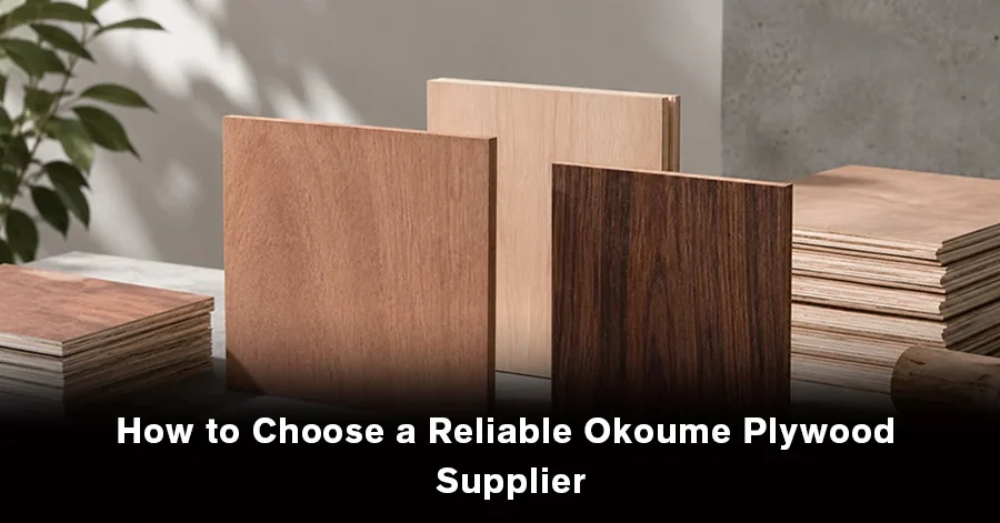 Guide to choosing a reliable Okoume plywood supplier for furniture and construction projects.