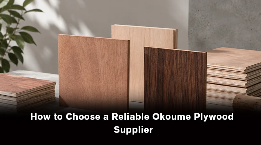 Guide to choosing a reliable Okoume plywood supplier for furniture and construction projects.