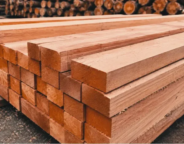 Okoume lumber and Okoume sawn timber compared by processing, dimensions, appearance, applications, and common uses.