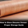 How to store Okoume veneer in a warehouse