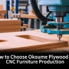 Okoume plywood for CNC machining furniture components